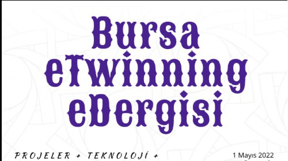 My Sensory Work Shops (Duyusal Atölyelerim) eTwining Projesi Yayımlandı 